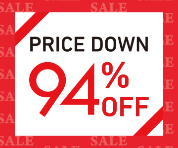 PRICE DOWN 94% OFF